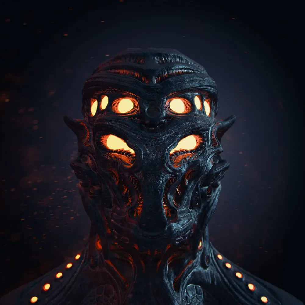 Project Main Image – Alien Head back