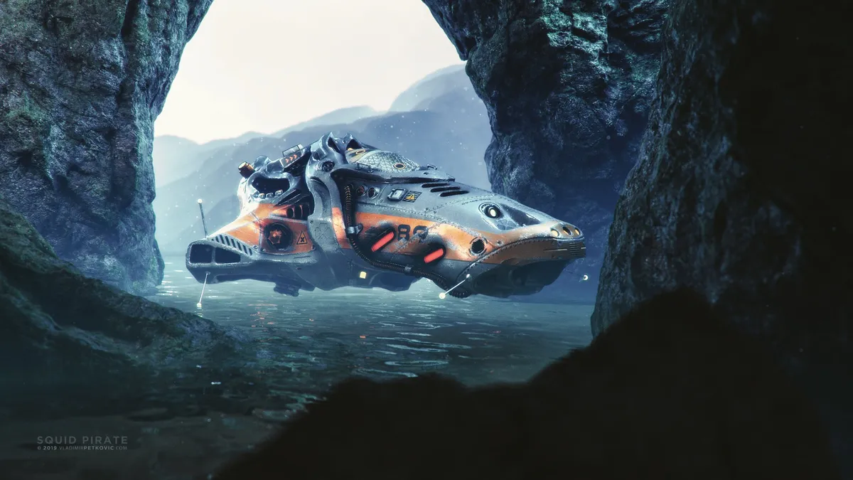 Project Main Image – Squid Pirate