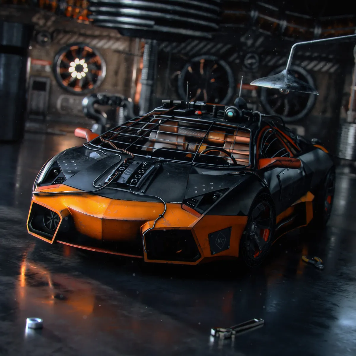 Project Main Image – Lamborghini Reventon Nuclear Edition