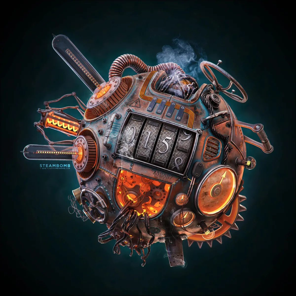 Project Main Image – Steambomb