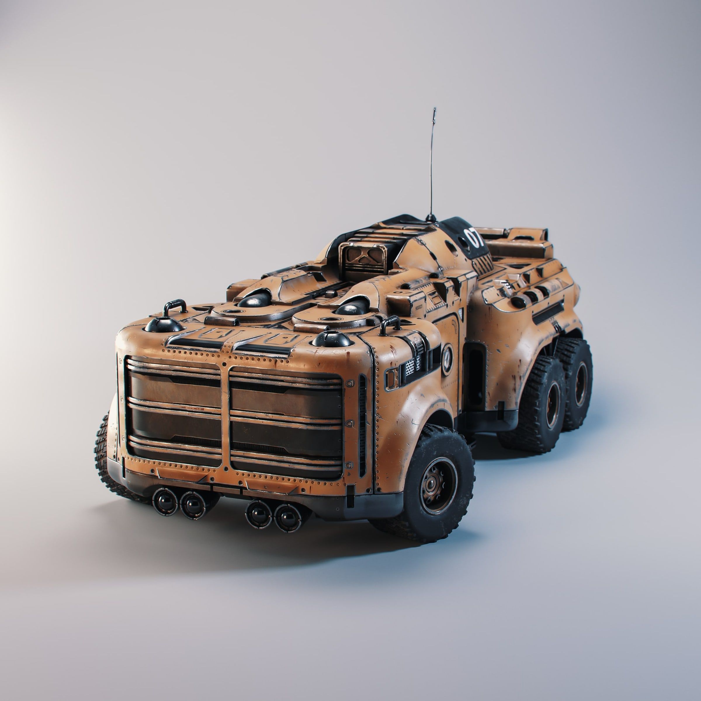 Project Main Image – Armored Vehicle